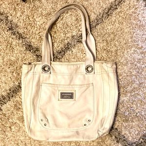 White canvas bag